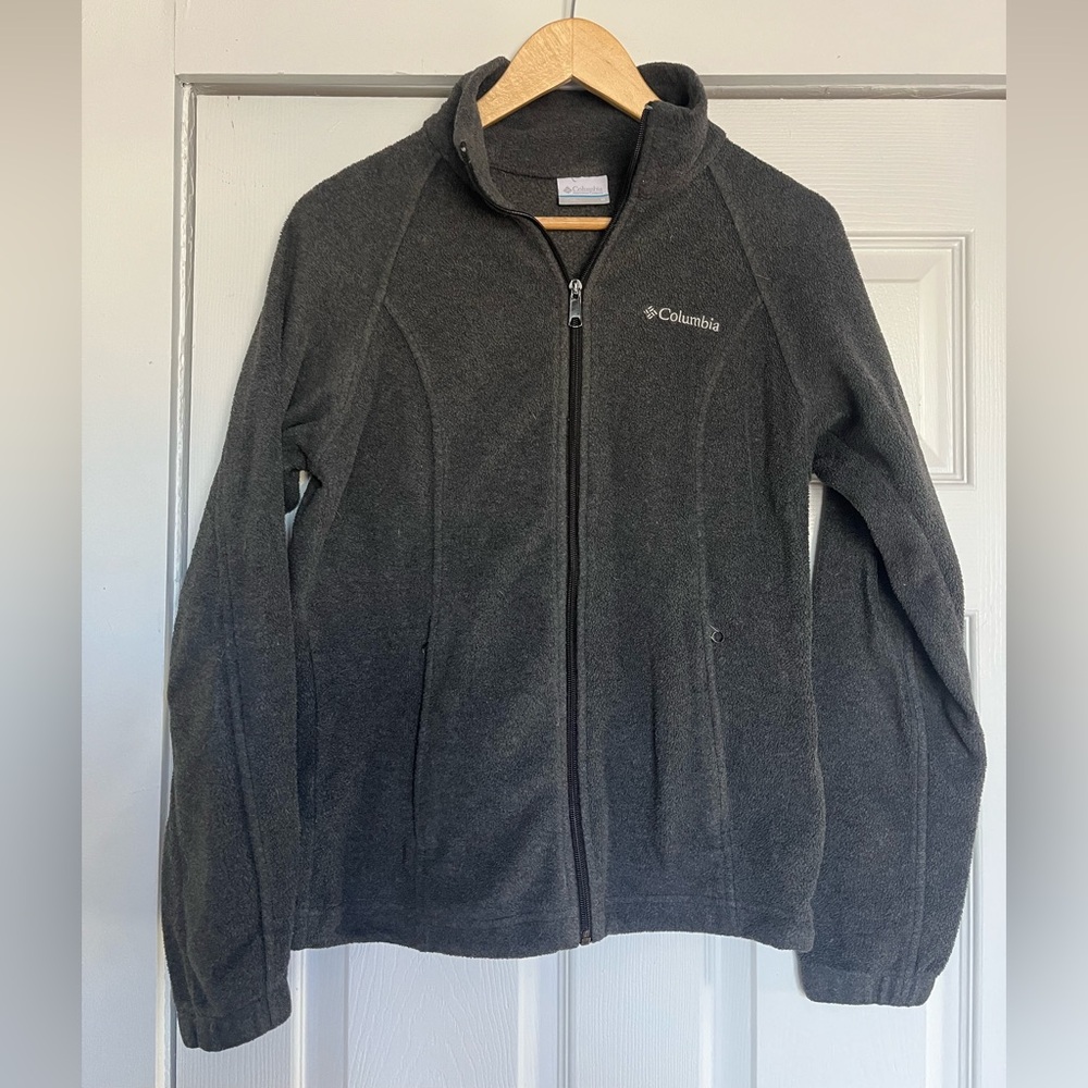 Columbia Charcoal Fleece Jacket
